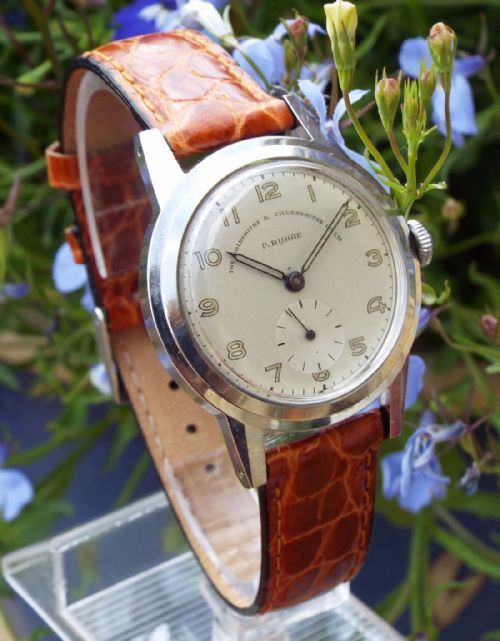 Gents 1940s Paul Buhré Wrist Watch
