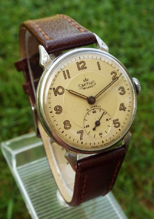 Gents 1950s Smiths De Luxe Watch, Made in England