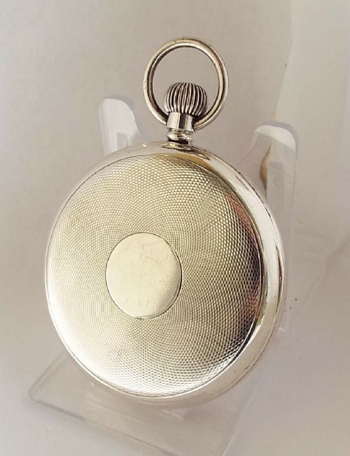 fig 1. A 1930s Kays Masterpiece silver pocket watch in superb condition.