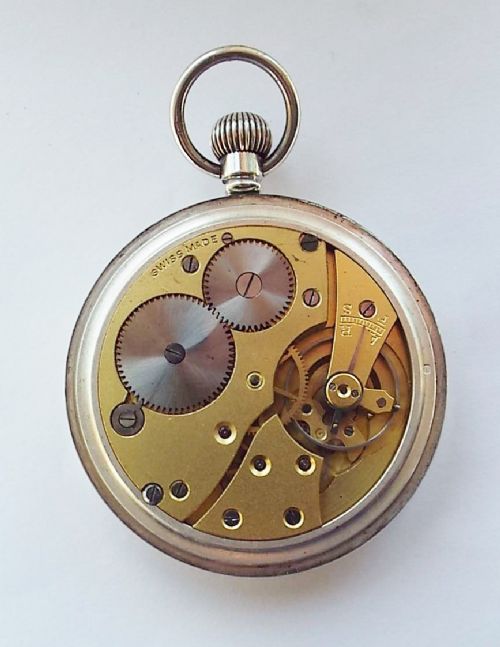 fig 2. A 1930s Kays Masterpiece silver pocket watch in superb condition.