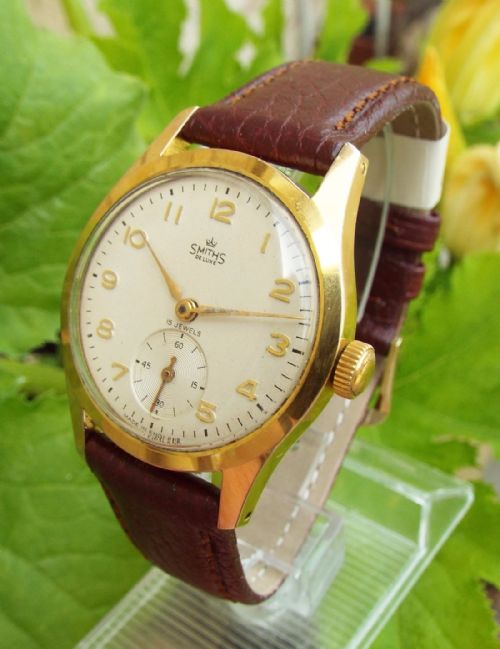 Gents 1950s Smiths De Luxe Watch, Made in England