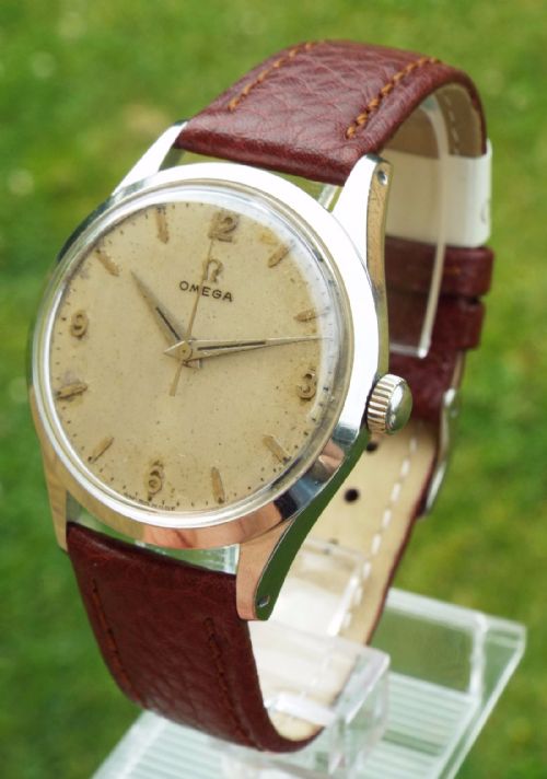 fig 1. Gents 1954 Omega wrist watch