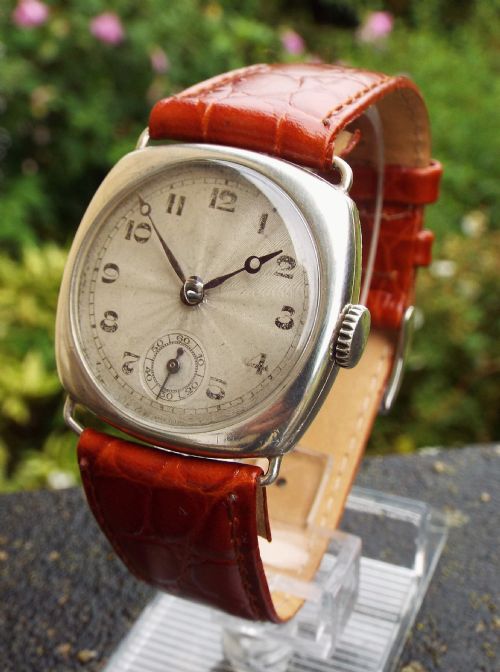 Gents Silver Cyma Wrist Watch, 1924
