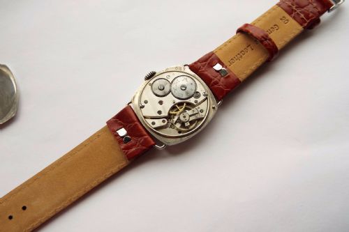 fig 2. Gents silver Cyma wrist watch, 1924