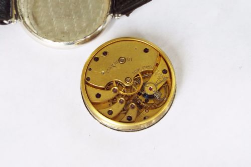 fig 2. A gents 1932 silver Longines wrist watch