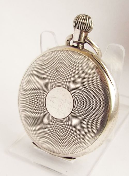 fig 1. An antique Nallog silver pocket watch, 1918.