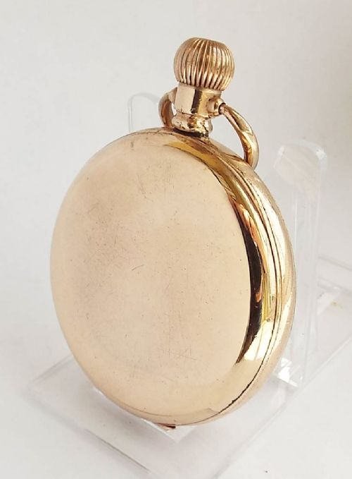 fig 1. A 1920s Minerva stem winding pocket.
