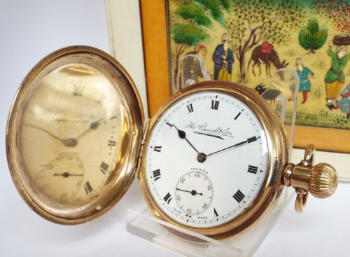 1920s Thomas Russell ‘Premier’ Hunter Pocket Watch