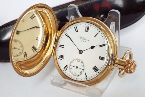 1915 Waltham Hunter Pocket Watch, Kirkcaldy