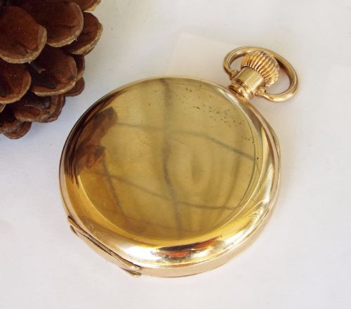 fig 5. 1915 Waltham hunter pocket watch, Kirkcaldy