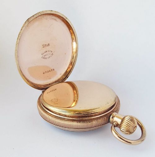 fig 3. A 1920s Tavannes open faced pocket watch.