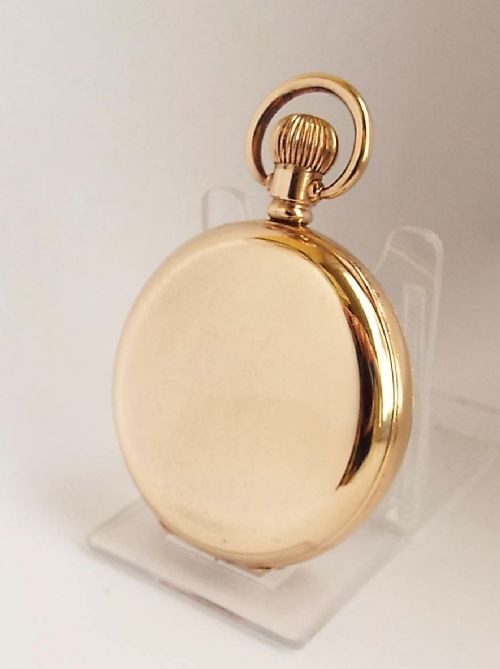 fig 1. An antique Waltham Traveler pocket watch, 1918.