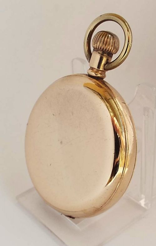 fig 1. A 1920s Minerva full hunter pocket watch.