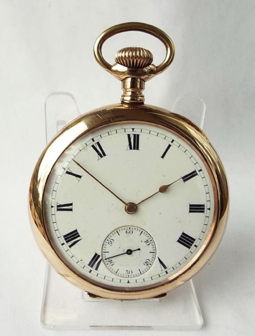 An Antique Waltham Traveler Pocket Watch, 1907.