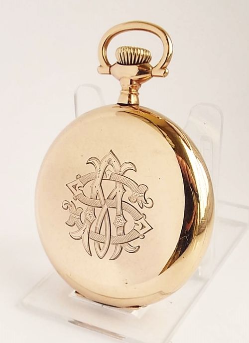 fig 1. A vintage 1927 Elgin pocket watch.