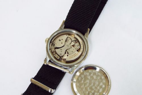 fig 2. A gents 1940s Mondia bumper automatic wrist watch