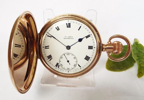 A Nice Quality Tavannes Full Hunter Pocket Watch, C1920s.
