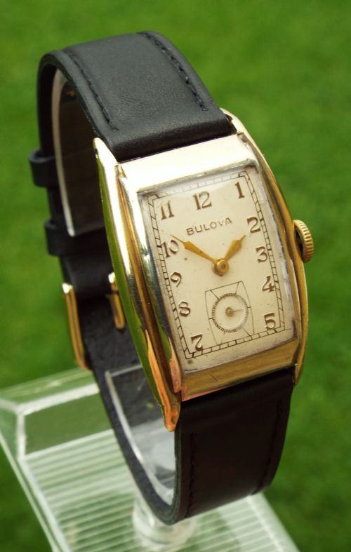 fig 1. Gents 1930s Bulova wrist watch