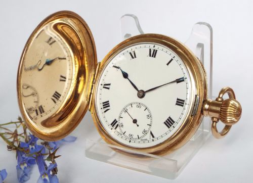 Antique Criterion Full Hunter Pocket Watch