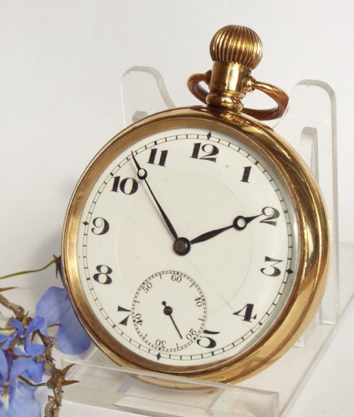 1920s Gold Plated Pocket Watch