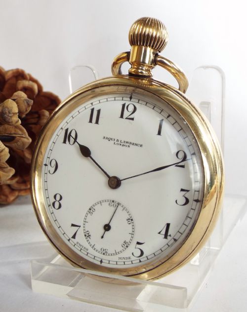 Antique Saqui & Lawrence Pocket Watch
