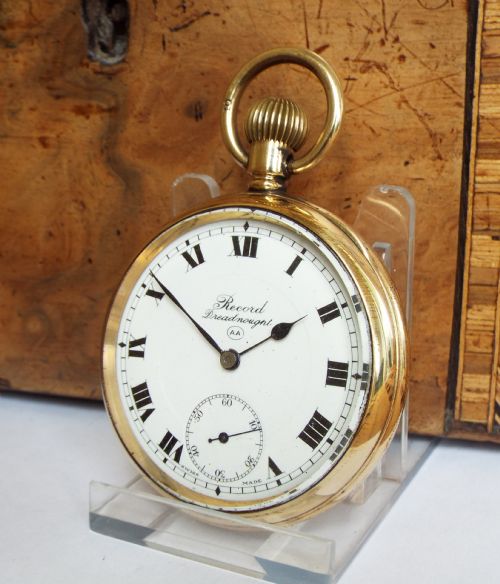 A 1920s Record Dreadnought Pocket Watch