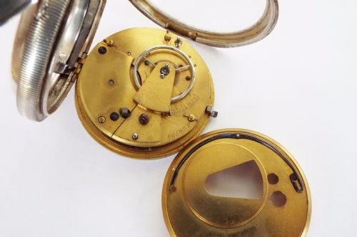 fig 2. Antique English Watch Co pocket watch, 1883
