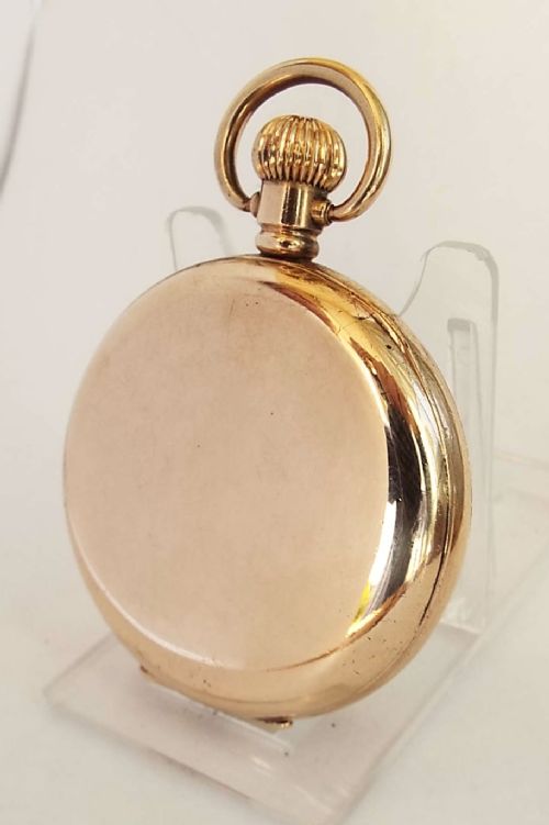 fig 1. A 1920s Waltham Traveler pocket watch.