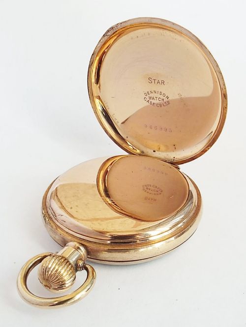 fig 2. A 1920s Waltham Traveler pocket watch.