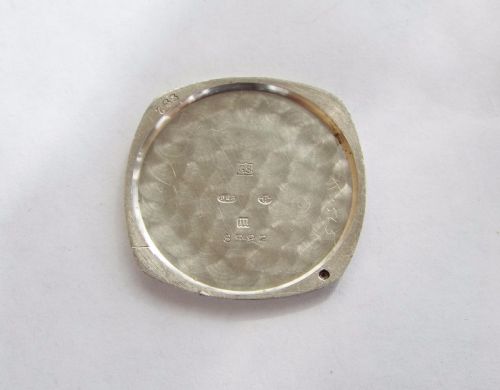 fig 3. 1927 silver wristwatch from Sir John Bennett
