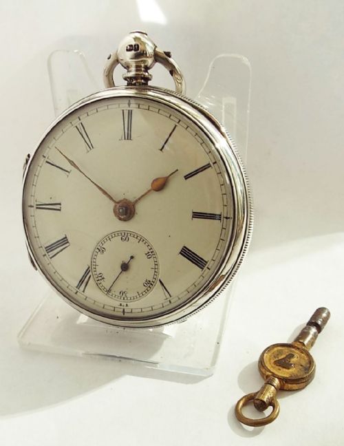 An Antique Fusee Silver Pocket Watch by Joseph Ball Liverpool.