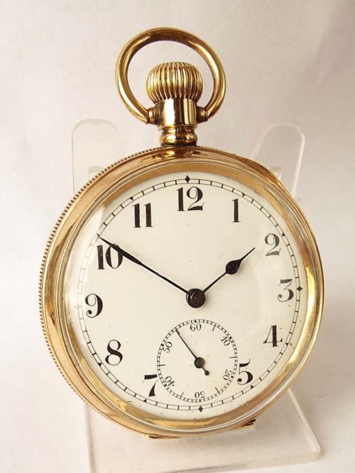 A 1930s Satisfaction Pocket Watch by L Tieche Gammeter.