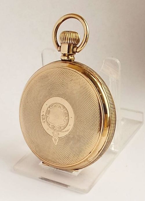 fig 1. A 1930s Satisfaction pocket watch by L Tieche Gammeter.