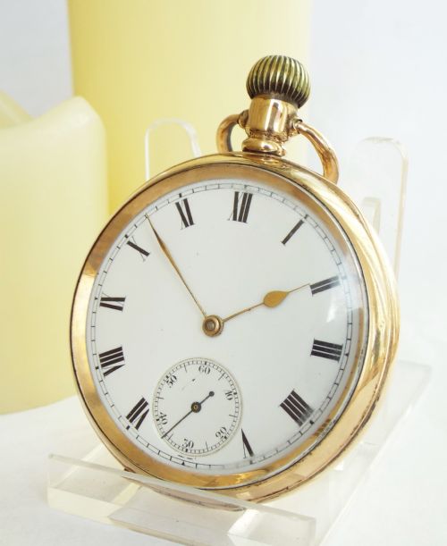 1912 Waltham Gold Plated Pocket Watch