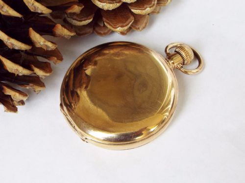 fig 2. 1950s Roirol full hunter pocket watch by Record