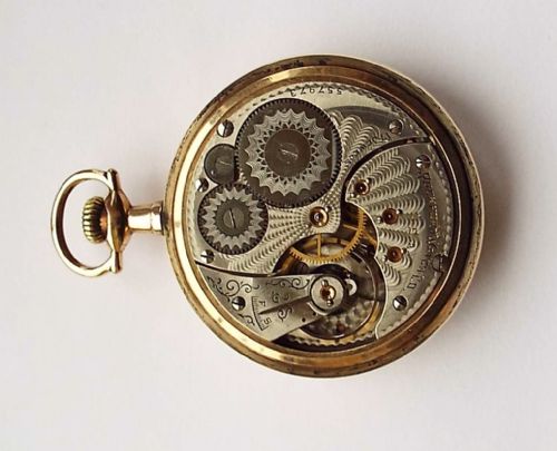 fig 2. An antique Rockford pocket watch.