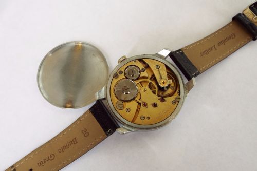 fig 2. A gents large Chronometre Swiss wrist watch