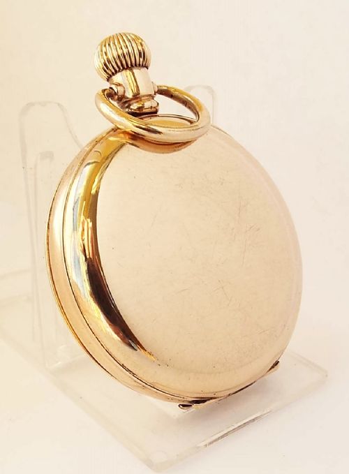 fig 2. A 1920s Waltham Traveler full hunter pocket watch.