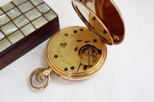 fig 3. Antique pocket watch from H White & Co, London
