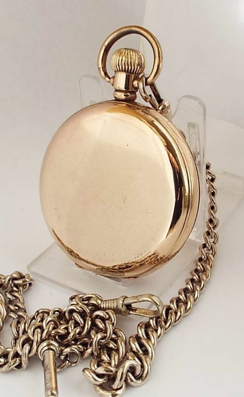fig 1. A 1930s Thomas Russell full hunter pocket watch.