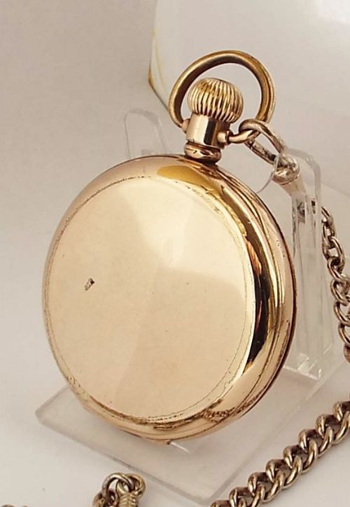 fig 3. A 1930s Thomas Russell full hunter pocket watch.