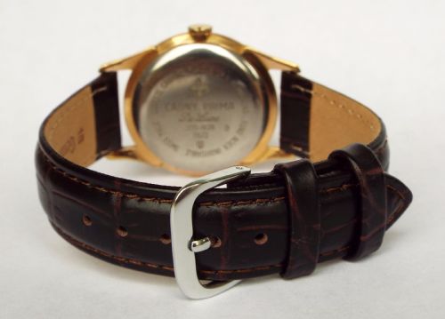 fig 2. Gents 1950s Cauny Prima Calendario wrist watch