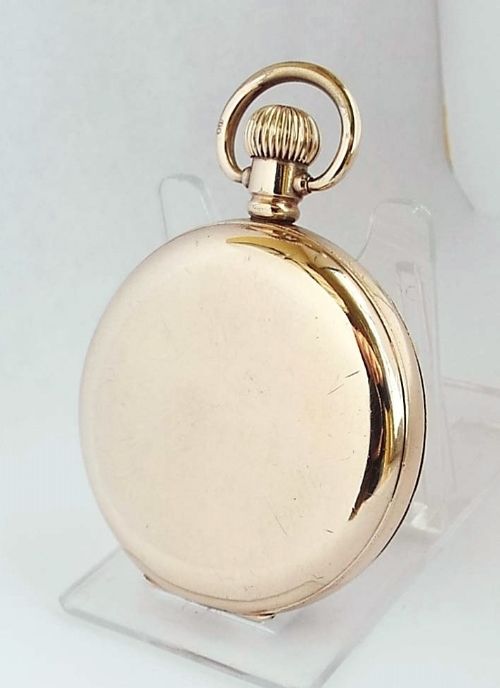 fig 1. A 1920s Craven full hunter pocket watch.