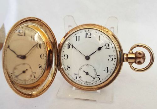 A 1930s Rands Full Hunter Pocket Watch.