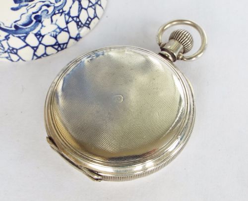 fig 3. Antique hunter pocket watch, Thomas Russell