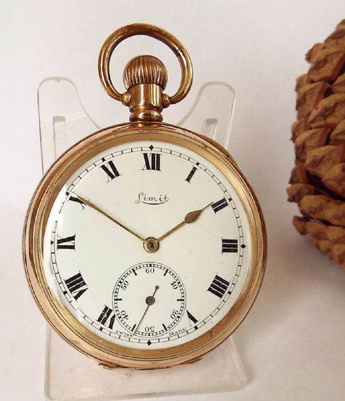 A 1930s Limit Stem Winding Pocket Watch.