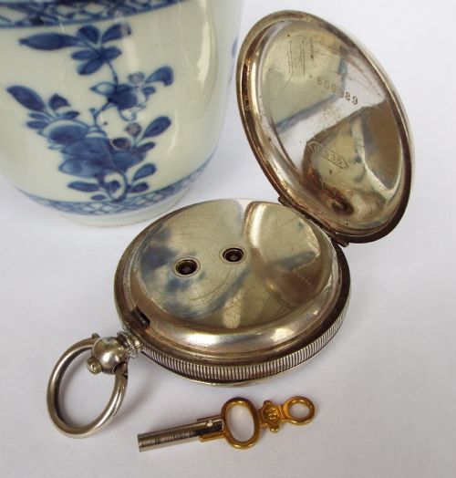 fig 2. Antique silver 'Acme Lever' pocket watch