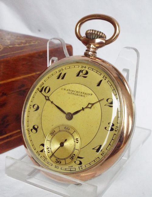 Early 20th Century Galonne Cased Pocket Watch
