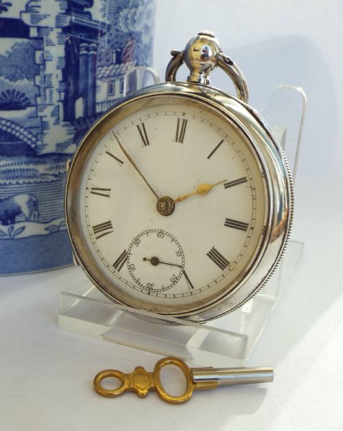Antique Silver Pocket Watch 1901, William Ehrhardt