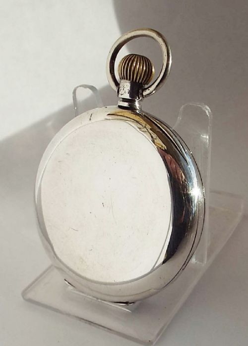 fig 1. An antique silver pocket watch, 1918.